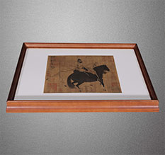 纳雍书画装裱配框服务案例