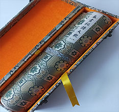 纳雍书画装裱案例